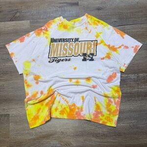 University Of Missouri Tie-Dye T shirt